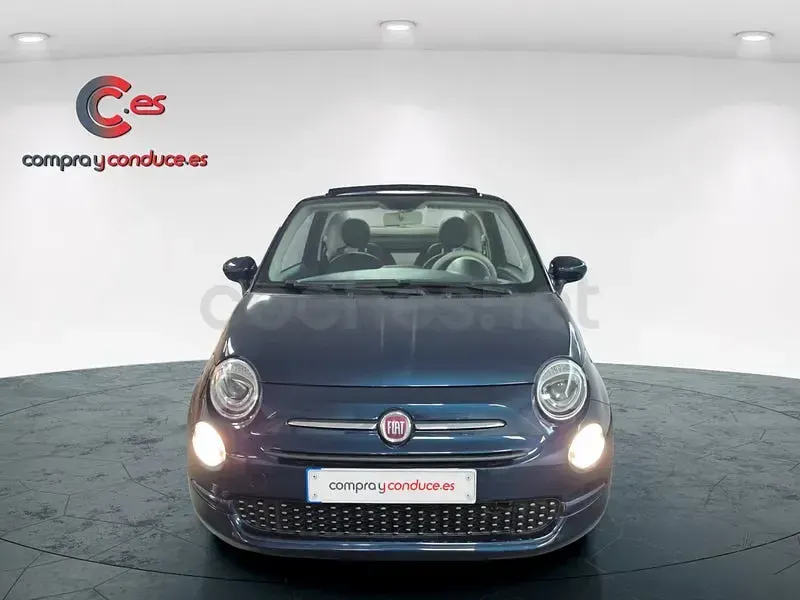 Usado Fiat 500C Dolcevita 70 CV (51 kW) 2022 Azul Descapotable