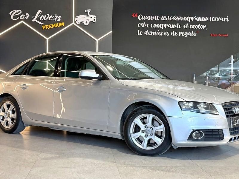 Usado Audi A4 S-Line 143 CV (105 kW) 2009 Gris / plata Berlina