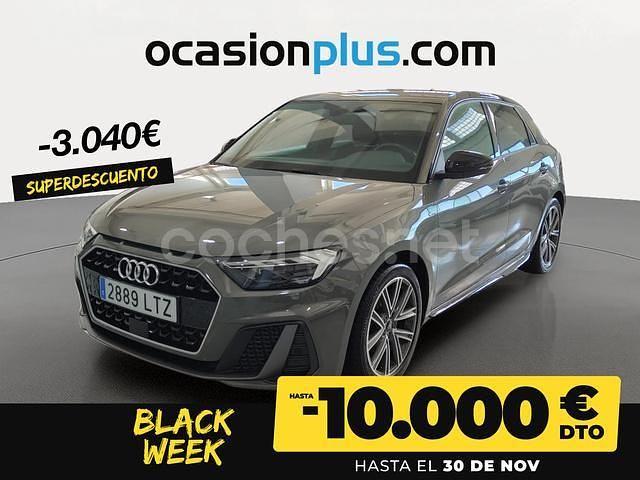 Gris / plata Usado 2021 Audi A1 Sportback S-Line Utilitario | 22.450 € (Precio justo) - Imagen 1/4