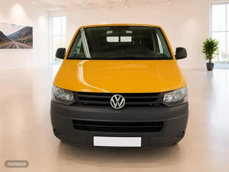 Usado VW Transporter 85 CV (62 kW) 2013 Amarillo Van