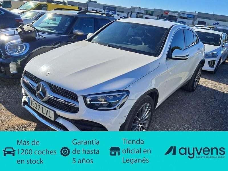 Blanco Usado 2021 Mercedes GLC300 Coupe | 40.900 € (Buen precio) - Imagen 1/4