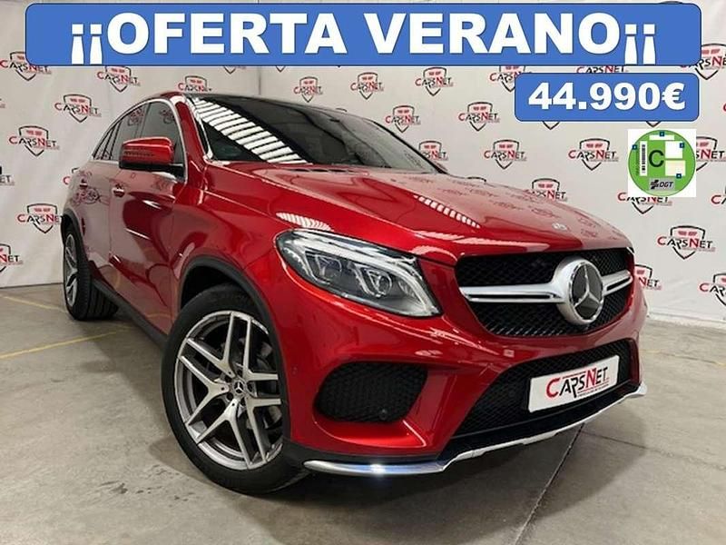 Rojo Usado 2018 Mercedes GLE350 Coupe | 44.990 € (Precio justo) - Imagen 1/4