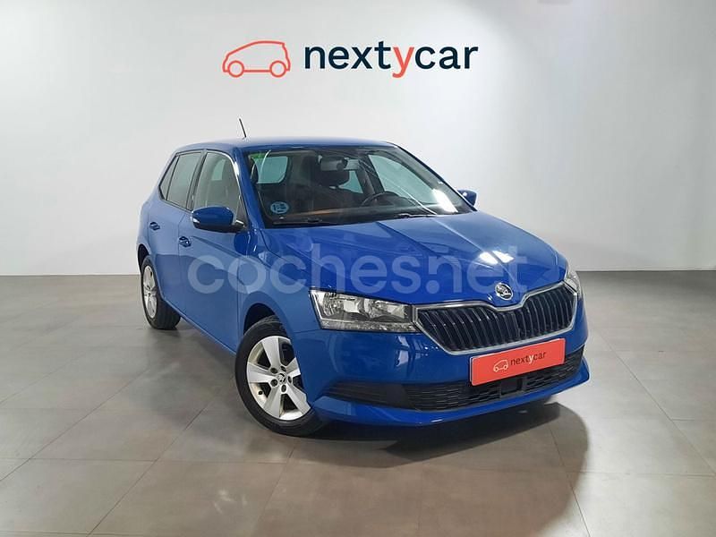 Azul Usado 2019 Skoda Fabia Ambition Berlina | 10.900 € (Buen precio) - Imagen 1/4