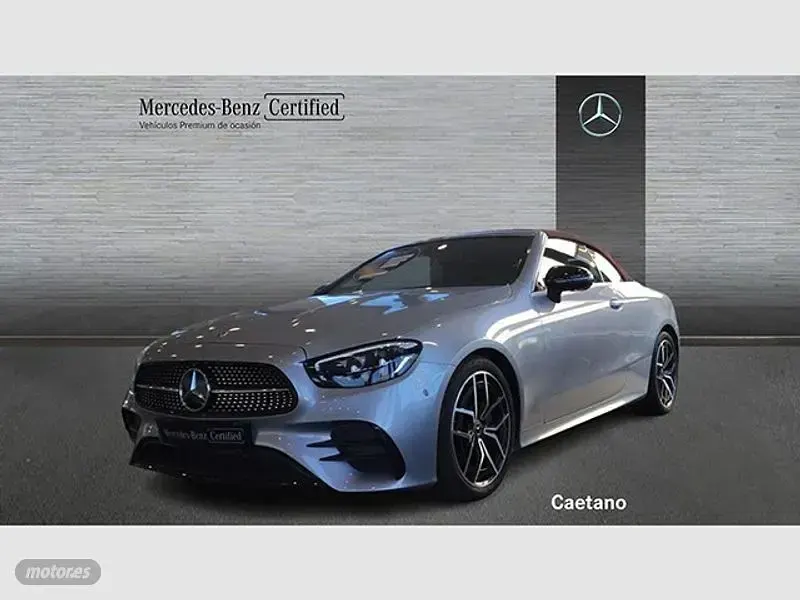 Usado Mercedes E220 194 CV (142 kW) 2023 Gris / plateado Descapotable