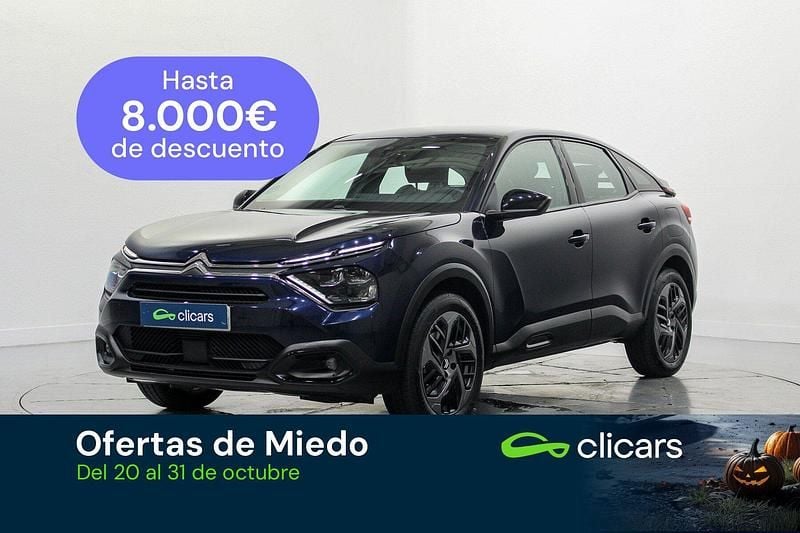 Azul Usado 2024 Citroën C4 PureTech Berlina | 15.990 € (Precio justo) - Imagen 1/4
