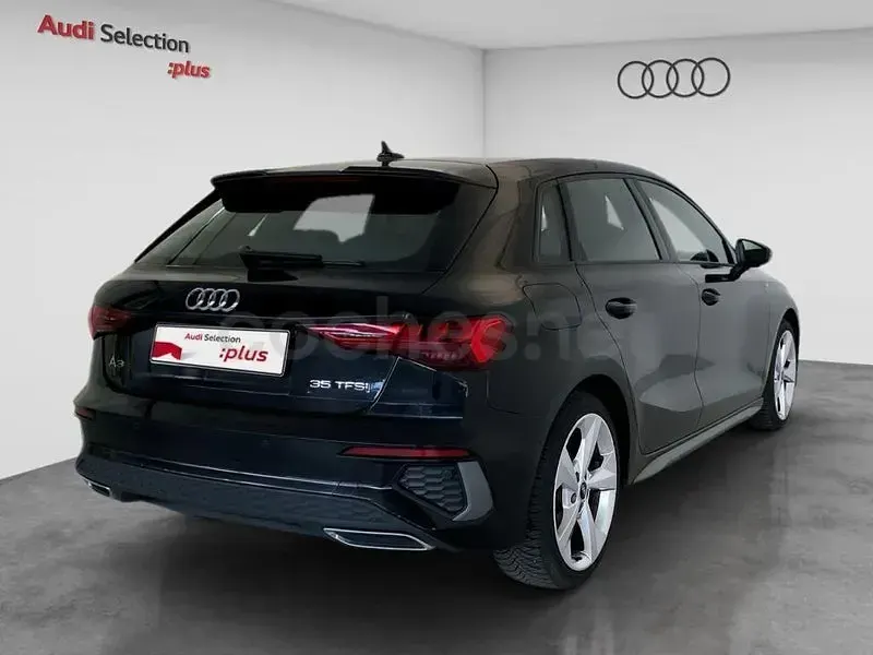 Usado Audi A3 S-Line 150 CV (110 kW) 2024 Negro Berlina