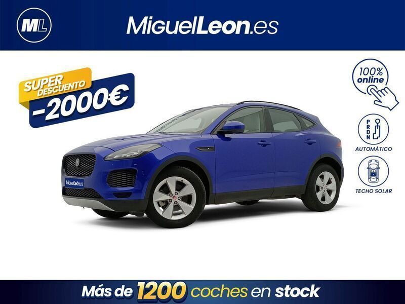 Azul Usado 2019 Jaguar E-Pace S SUV | 24.985 € (Precio justo) - Imagen 1/3