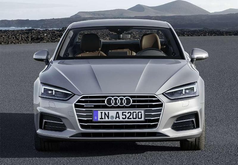 Gris Usado 2018 Audi A5 S-Line Coupe | 26.273 € (Precio justo) - Imagen 1/4