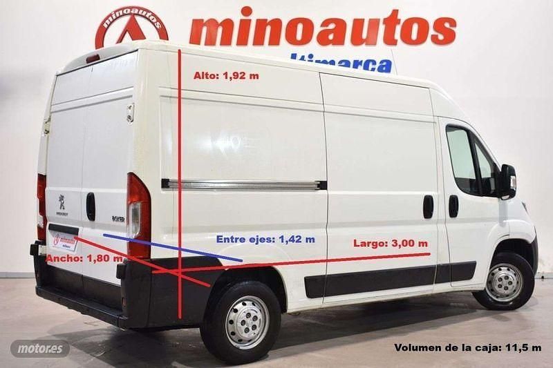 Usado Peugeot Boxer 140 CV (102 kW) 2021 Blanco Van