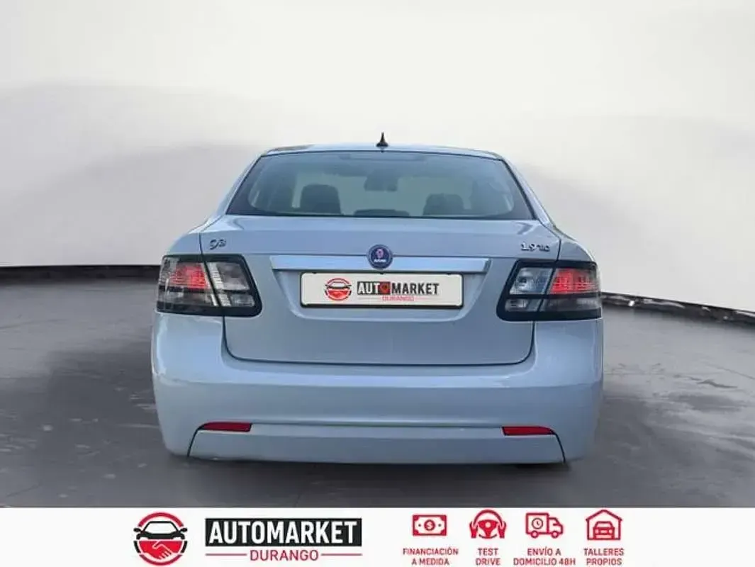 Usado Saab 9-3 Linear 180 CV (132 kW) 2009 Gris Berlina