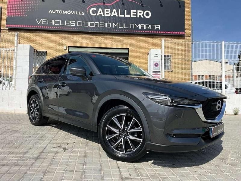 Usado Mazda CX-5 165 CV (121 kW) 2017 Gris / plata SUV