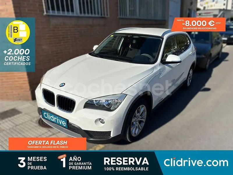 Blanco Usado 2014 BMW X1 Efficient Dynamics SUV | 14.990 € (Precio justo) - Imagen 1/3