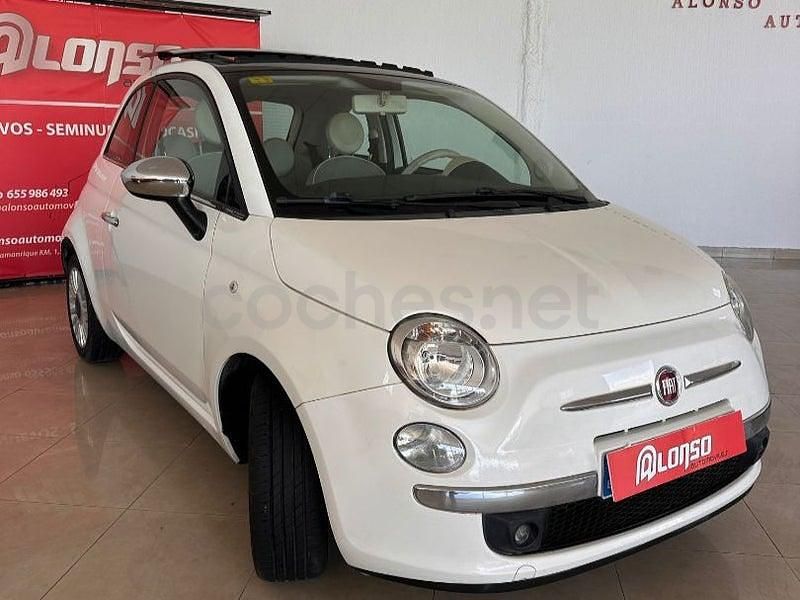 Usado Fiat 500 Lounge 69 CV (50 kW) 2013 Beige Berlina