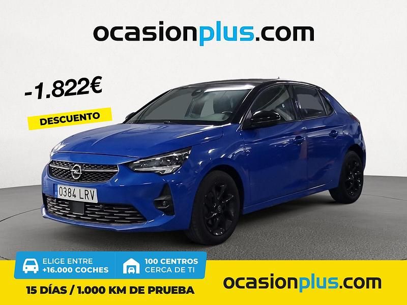 Azul Usado 2021 Opel Corsa GS Line Berlina | 11.450 € (Precio justo) - Imagen 1/4