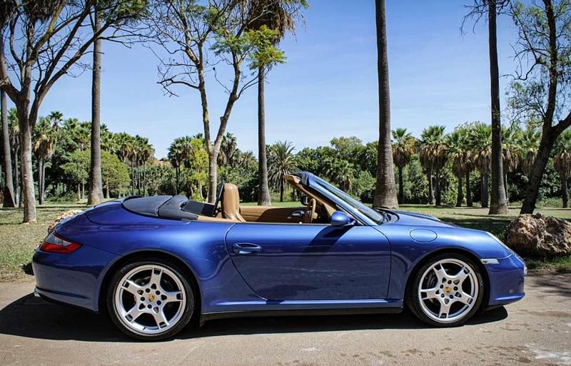 Usado Porsche 911 Carrera 4 Cabriolet 325 CV (239 kW) 2006 Azul Descapotable