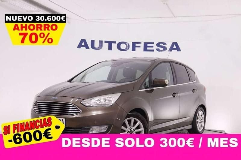 Usado Ford C-MAX Titanium 125 CV (91 kW) 2015 Marrón Monovolumen