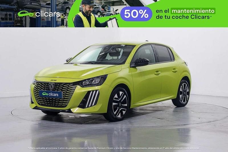 Usado Peugeot 208 Allure 102 CV (75 kW) 2024 Amarillo Utilitario
