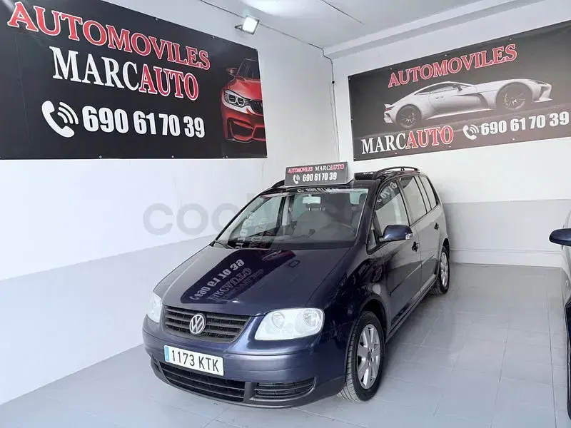 Usado VW Touran Edition 105 CV (77 kW) 2006 Azul Monovolumen