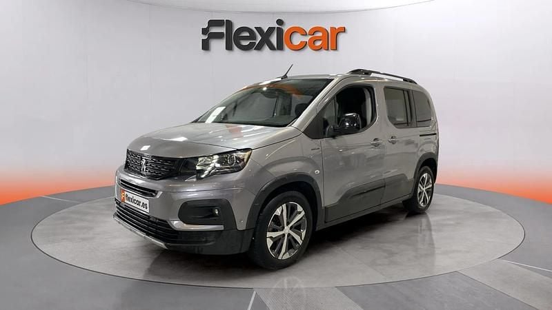 Usado Peugeot Rifter GT-line 131 CV (96 kW) 2019 Gris Monovolumen