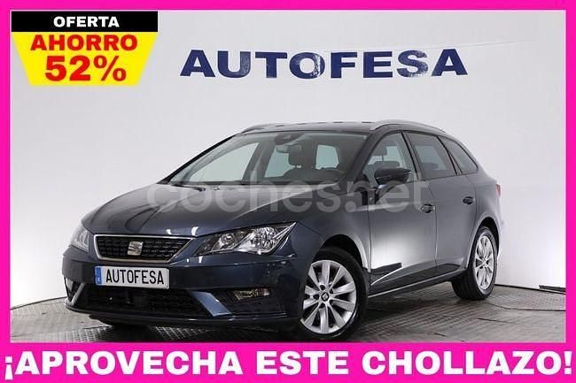 Gris / plata Usado 2019 Seat Leon XCELLENCE Familiar | 13.650 € (Buen precio) - Imagen 1/4