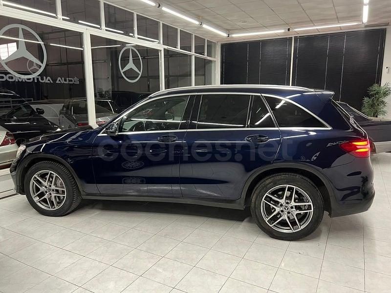 Usado Mercedes GLC220 170 CV (125 kW) 2018 Azul SUV