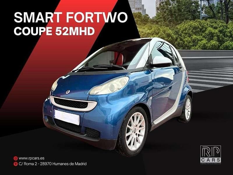 Azul Usado 2009 Smart ForTwo Coupé Passion Coupe | 4500 € (Precio justo) - Imagen 1/4
