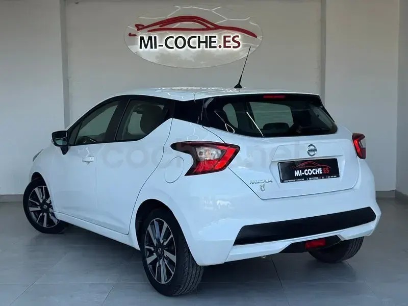Usado Nissan Micra Acenta 71 CV (52 kW) 2017 Blanco Utilitario
