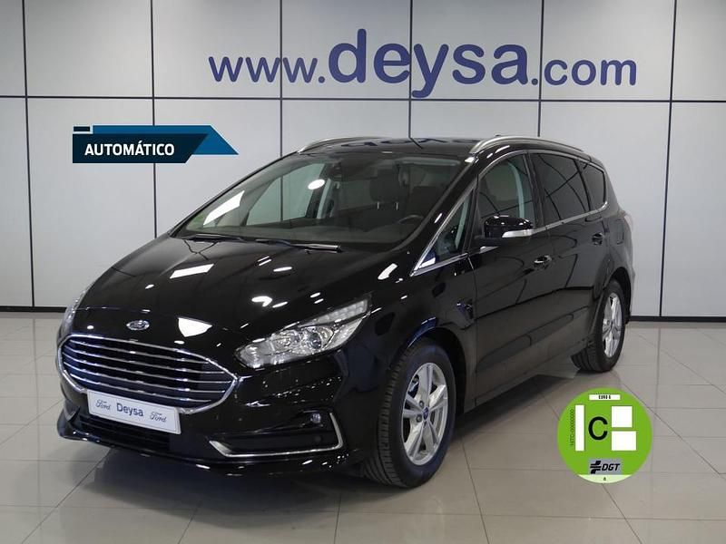 Negro Usado 2021 Ford S-MAX Titanium Monovolumen | 29.890 € (Caro) - Imagen 1/4