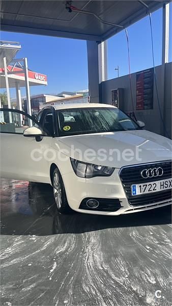 Usado Audi A1 Attraction 90 CV (66 kW) 2013 Blanco Utilitario