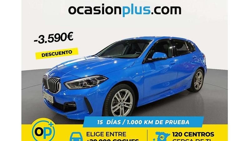 Usado BMW 118 140 CV (102 kW) 2019 Azul Utilitario