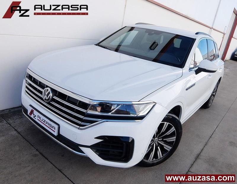 Blanco Usado 2020 VW Touareg R-line SUV | 39.900 € (Buen precio) - Imagen 1/4