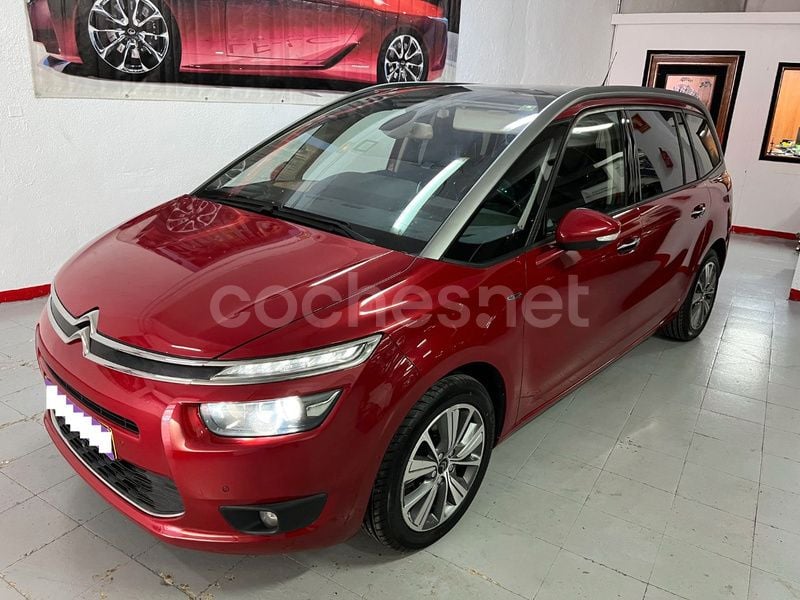 Granate Usado 2015 Citroën Grand C4 Picasso Exclusive Monovolumen | 16.999 € (Caro) - Imagen 1/4