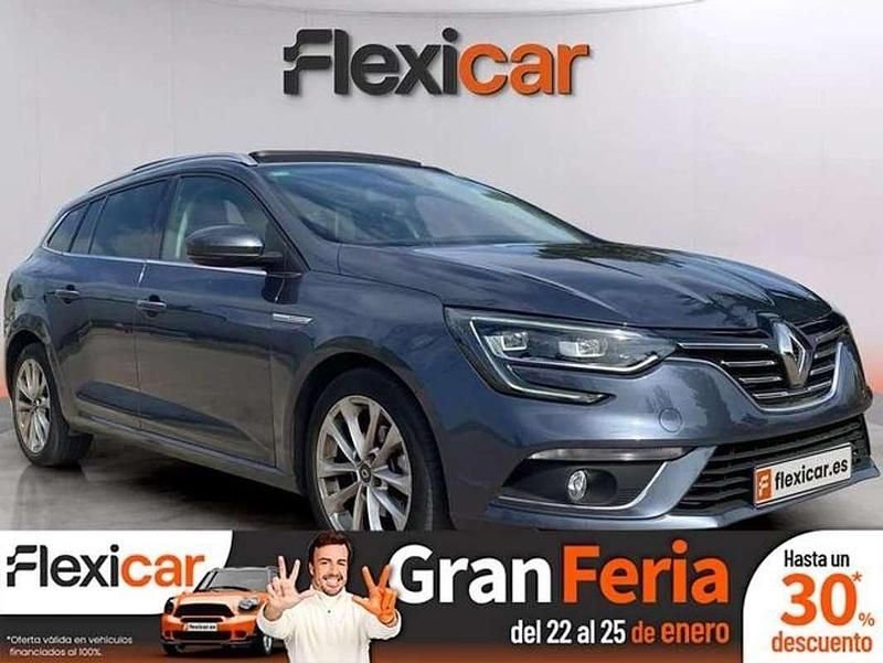 Gris Usado 2017 Renault Mégane GrandTour Bose Edition Familiar | 11.390 € (Precio justo) - Imagen 1/4