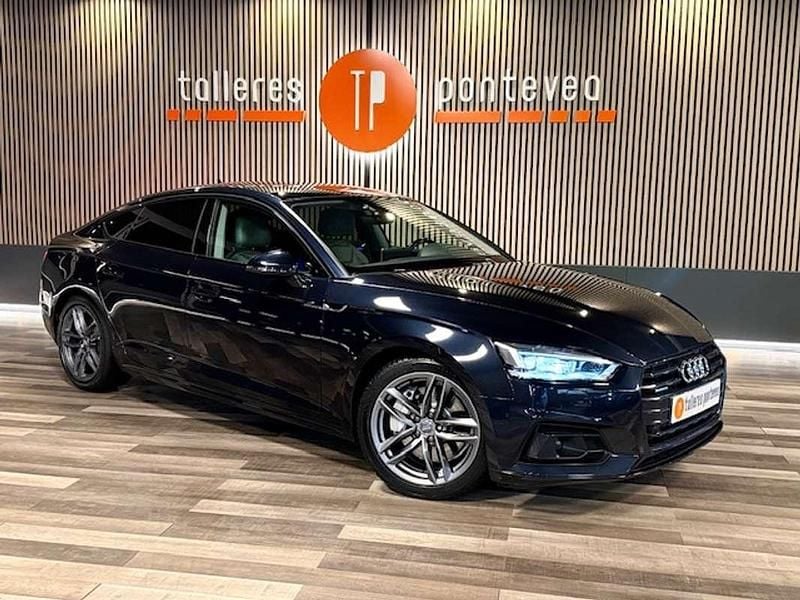 Azul Usado 2017 Audi A5 Sportback Sport Utilitario | 23.900 € (Buen precio) - Imagen 1/4
