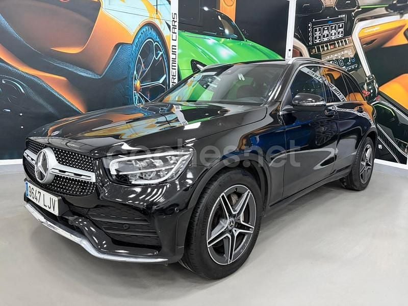 Negro Usado 2021 Mercedes GLC220 SUV | 26.999 € (Super precio) - Imagen 1/4