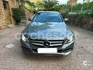 Usado Mercedes C220 170 CV (125 kW) 2015 Gris / plata Berlina