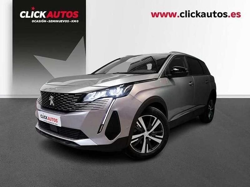 Gris Usado 2022 Peugeot 5008 Allure Monovolumen | 17.950 € (Buen precio) - Imagen 1/4