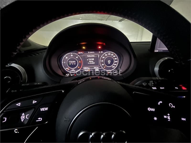 Usado Audi A3 Sport 150 CV (110 kW) 2017 Negro Berlina