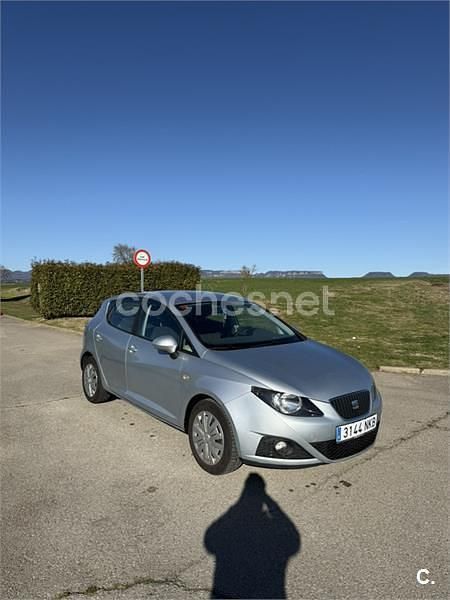 Usado Seat Ibiza Reference 75 CV (55 kW) 2011 Gris / plata Berlina