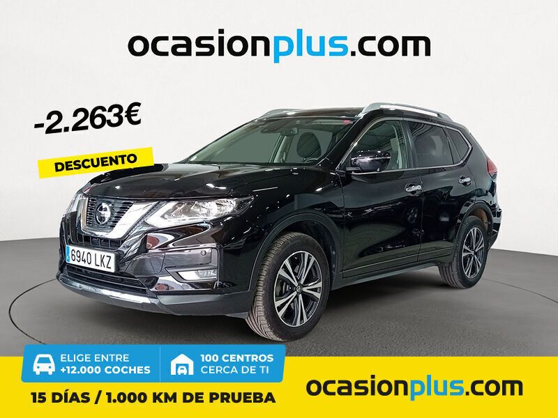 Negro Usado 2020 Nissan X-Trail N-Connecta SUV | 23.900 € (Precio justo) - Imagen 1/4