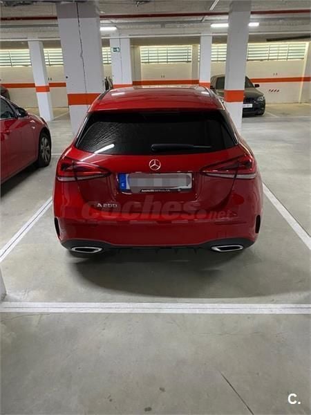 Usado Mercedes A200 156 CV (114 kW) 2018 Rojo Berlina
