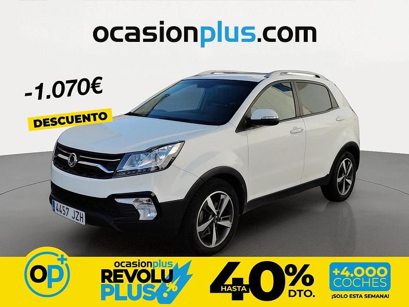 Usado Ssangyong (KGM) Korando Limited 178 CV (130 kW) 2017 Blanco SUV