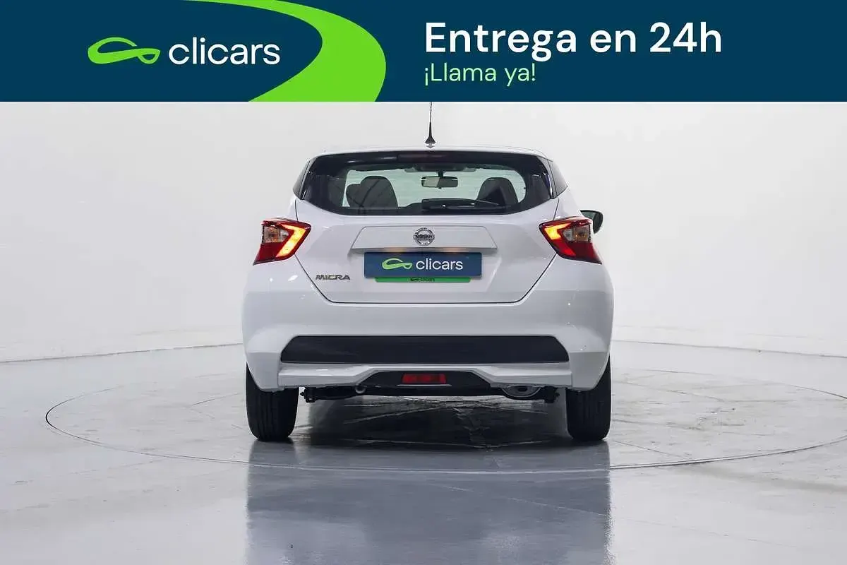 Usado Nissan Micra Visia 73 CV (53 kW) 2017 Blanco Utilitario