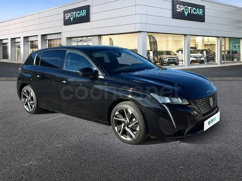 Usado Peugeot 308 Allure 130 CV (95 kW) 2024 Negro Berlina