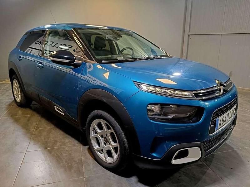 Usado Citroën C4 Cactus PureTech 110 CV (80 kW) 2020 Azul Utilitario