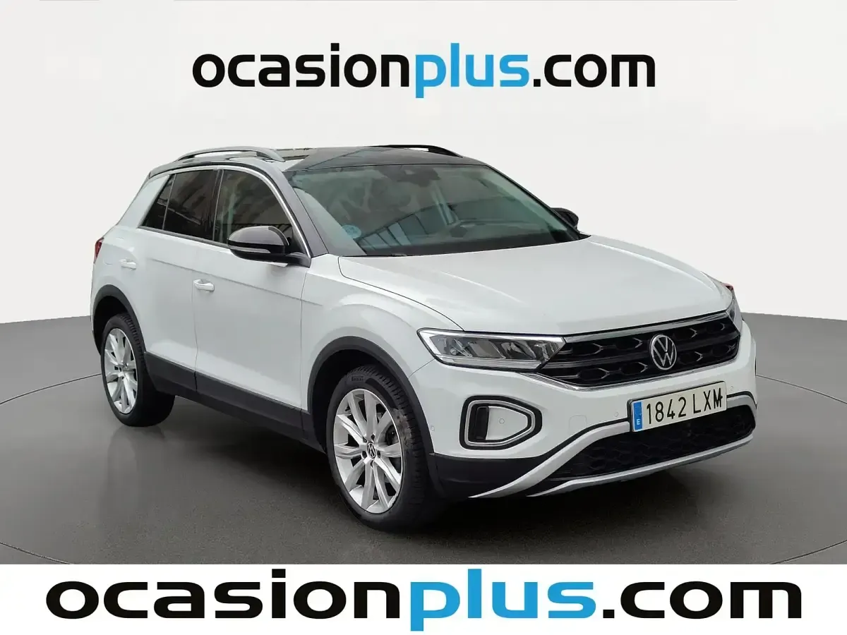 Usado VW T-Roc Life 150 CV (110 kW) 2022 Blanco SUV