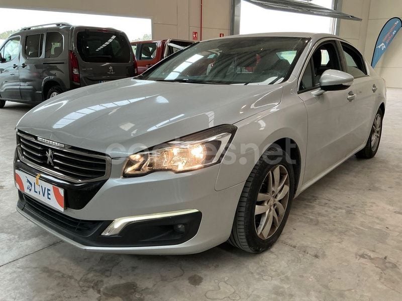 Gris / plata Usado 2017 Peugeot 508 Active Berlina | 8500 € (Precio justo) - Imagen 1/3