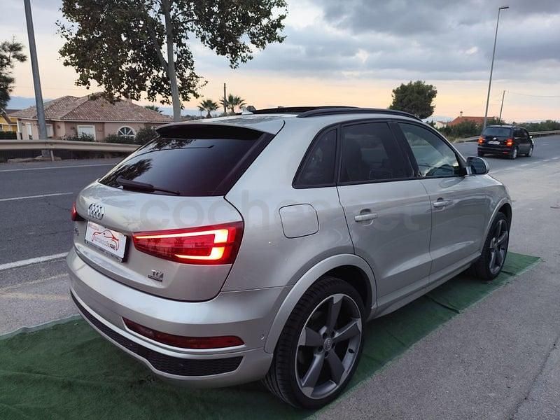 Usado Audi Q3 S-Line 150 CV (110 kW) 2016 Gris / plata SUV