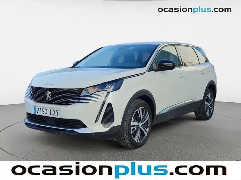 Blanco Usado 2022 Peugeot 5008 Allure Monovolumen | 15.182 € (Super precio) - Imagen 1/4