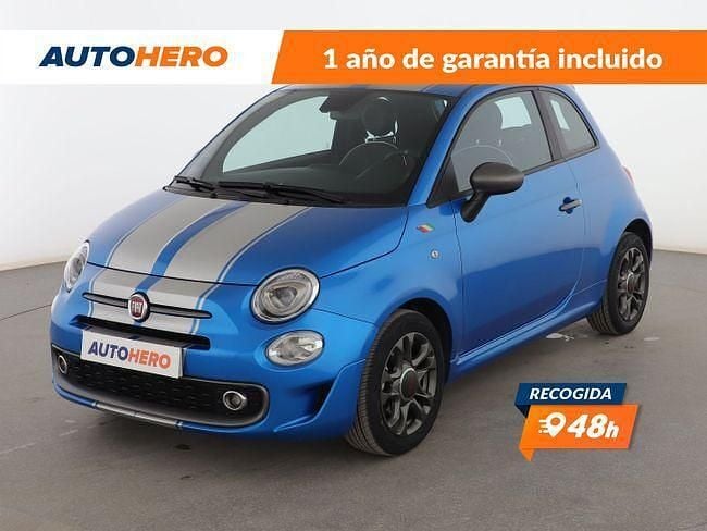Azul Usado 2020 Fiat 500 Sport Utilitario | 9599 € (Precio justo) - Imagen 1/3